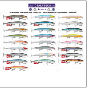AMOSTRA Rapala MAX RAP 15