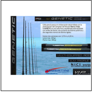 Cana Tubertini Genetic PRO 3.70 MT.