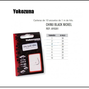 ANZÓIS EMPATADOS YOKOZUNA CHINU SERIES