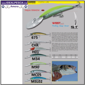WEST LAB 11cm MAJUA MINNOW DEEP DIVER