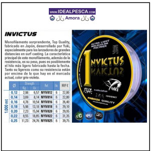 YUKI INVICTUS 1000 MTS.
