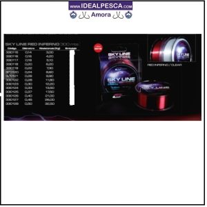 Linha CINNETIC Sky Line RED INFERNO 300 METROS