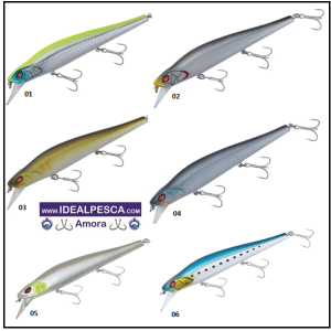 AMOSTRA DAIWA SEABASS MINNOW F 17 CM.