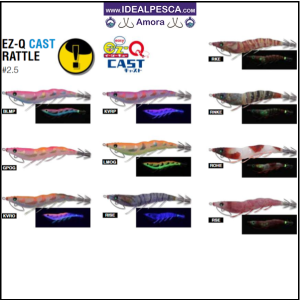 AMOSTRA PALHAÇO DUEL A1690 EZ-Q CAST RATTLE 2.5