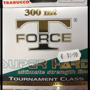 LINHA TRABUCCO T FORCE 300MTRS SUPER HARD