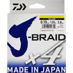 LINHA daiwa J-BRAID X4 150 mts multicolor