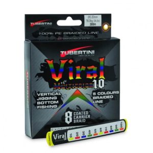 Linha Tubertini VIRAL 8 Braid multicolor 300mts.
