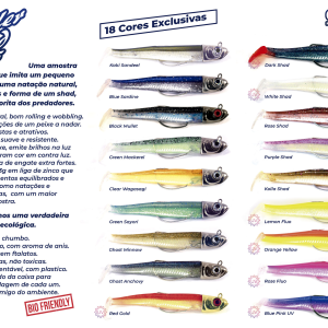 Combo Gt Bio Roller Shad 125 33 GR.