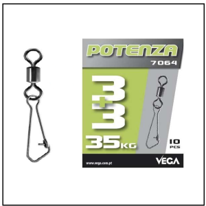 Vega 7064 Destorcedor rotativo simples com alfinete