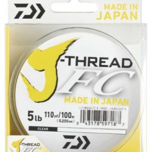 Linha DAIWA J-FLUOROCARBONO 50 MTS.