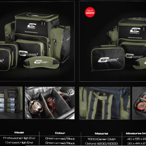 Mochila CINNETIC Compact HIGH END GREEN ARMED