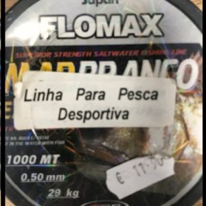 LINHA NBS FLOMAX 1000MTR MAR BRANCO 0.60mm