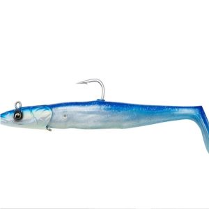 SANDEEL V2 14CM 33G SINKING BLUE P SILVER 2+1