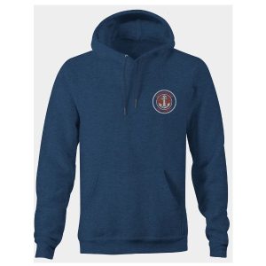 SWEAT GRUNDENS L HEATHER NAVY