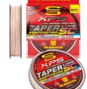 LINHA CONICA TRABUCCO TAPER LEADER + SURF 250MTS.