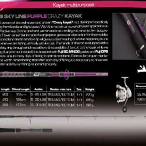 CINNETIC skyline CRAZY KAYAK 2.30 MT.