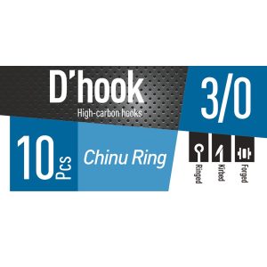 ANZOL DAIWA D'Hook Chinu Ring