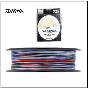 Linha Daiwa SALTIGA 12 FIBRAS 600 Mtr.