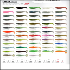 SAWAMURA ONE UP SHAD 5´´