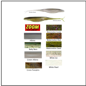 Vinil Zoom Salty Super Fluke (R)