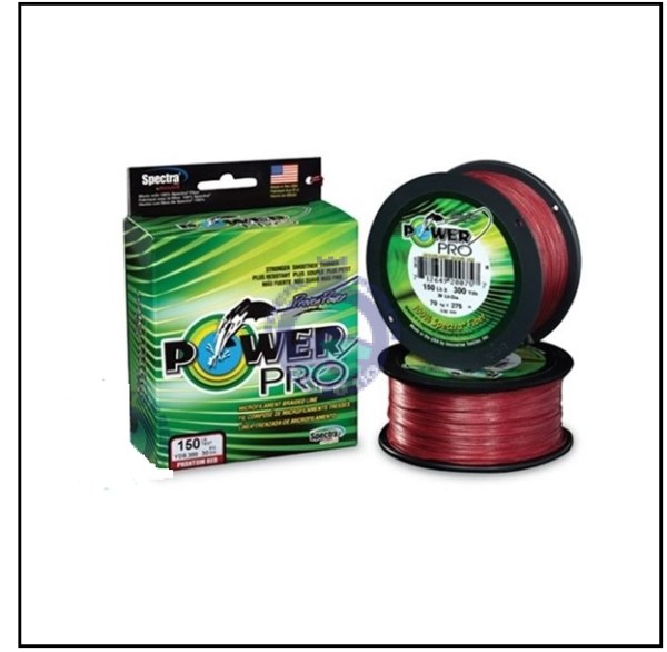 LINHA POWER PRO VERMILION RED 275 mt.
