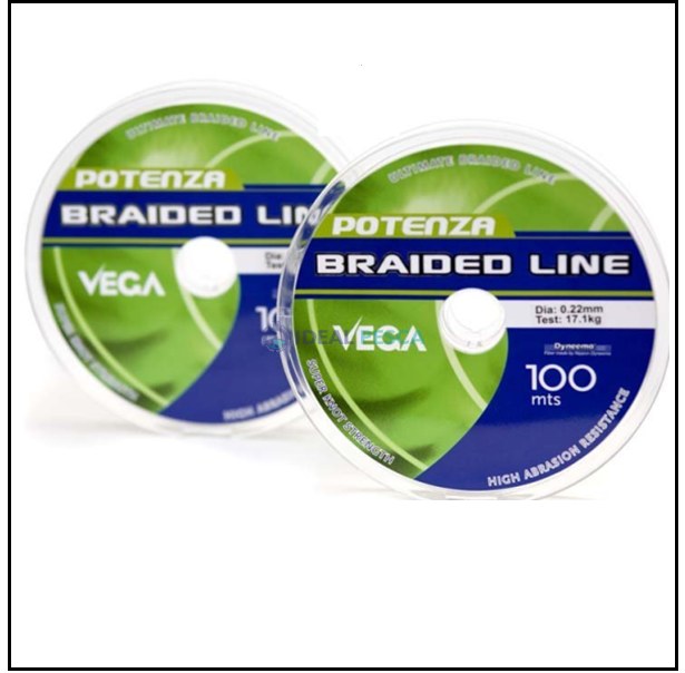Linha Vega Potenza Braided Line 100 METROS
