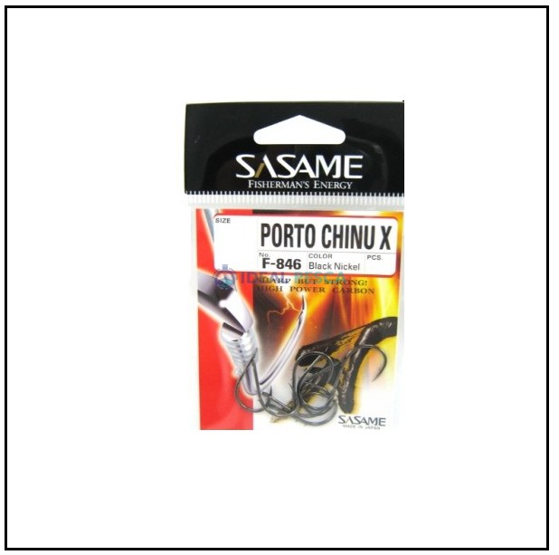 ANZOL Sasame Porto Chinu Black Nickel F-846