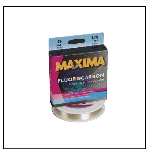 Linha MAXIMA 100% Fluorocarbono 180 METROS