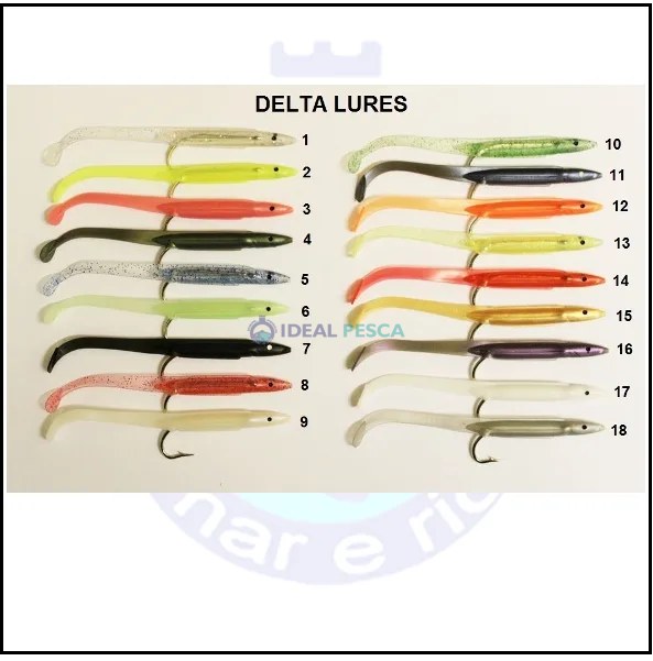 CAÇÃO DELTA LURES 65 mm