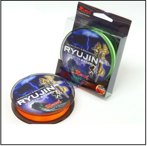 Linha MOMOI RYUJIN 8 BRAID 300mts. verde