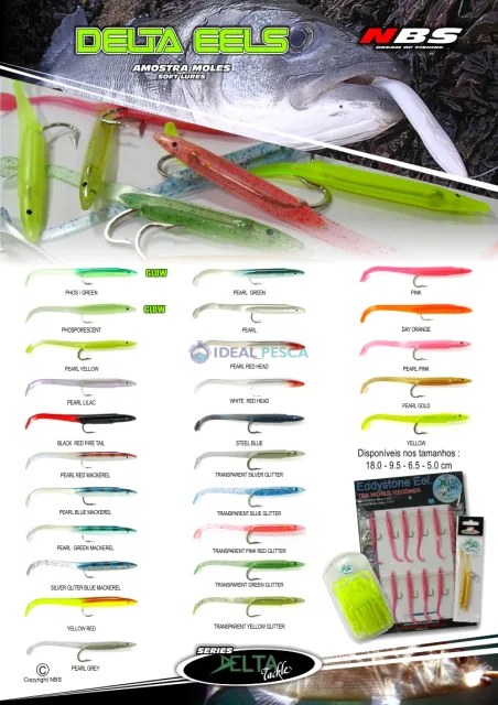 Cação DELTA LURES 9.5 CM.