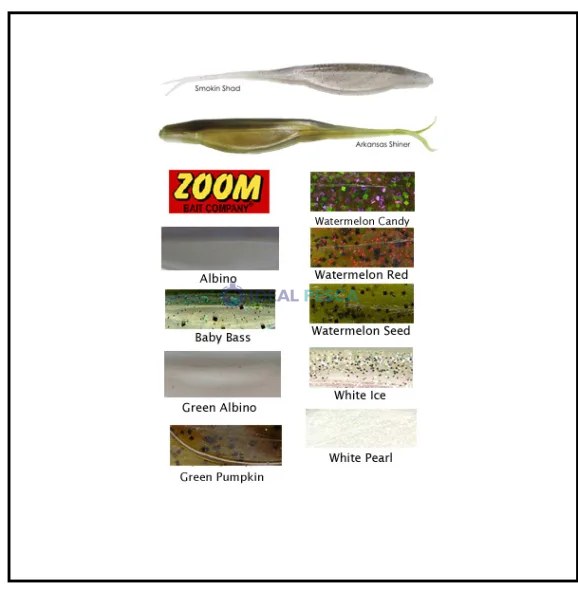 Vinil Zoom Salty Super Fluke (R)