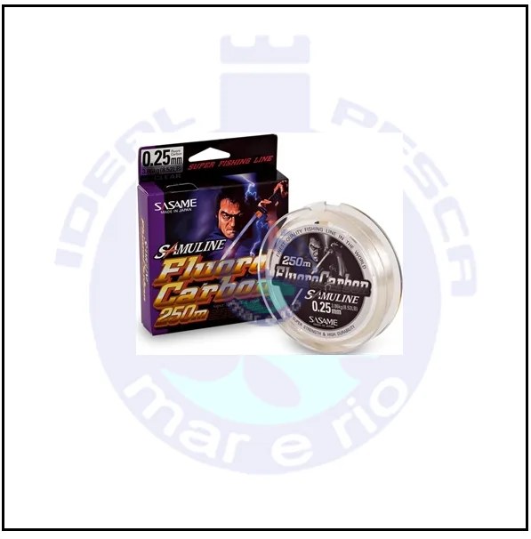 LINHA SASAME SAMULINE 100% FLUOROCARBONO 250 MT.