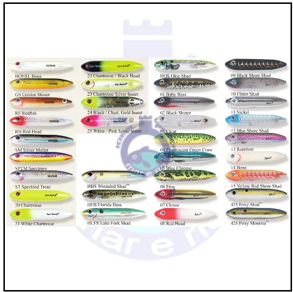 AMOSTRA HEDDON SUPER SPOOK junior