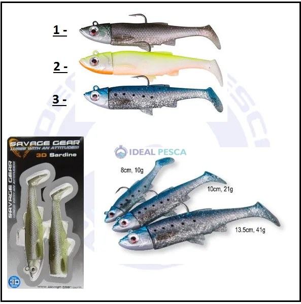 VINIL SAVAGE GEAR 3D