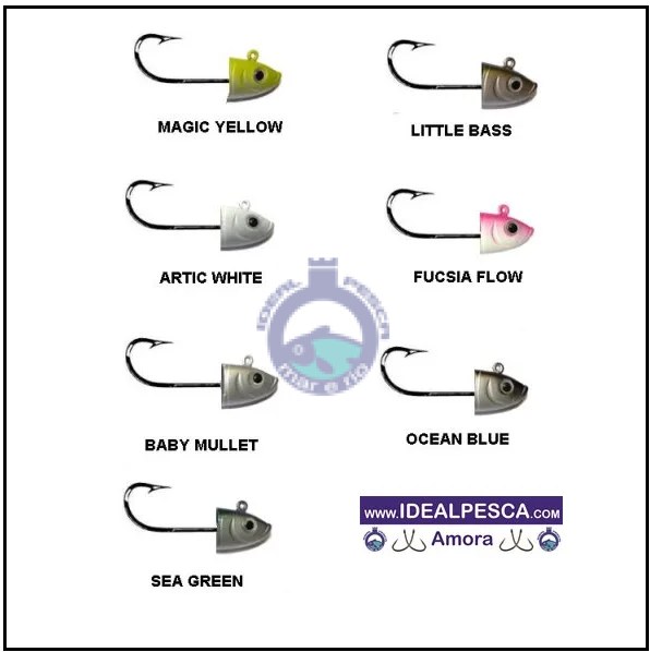 CABEÇOTES SPANISH LURES 22 GR.