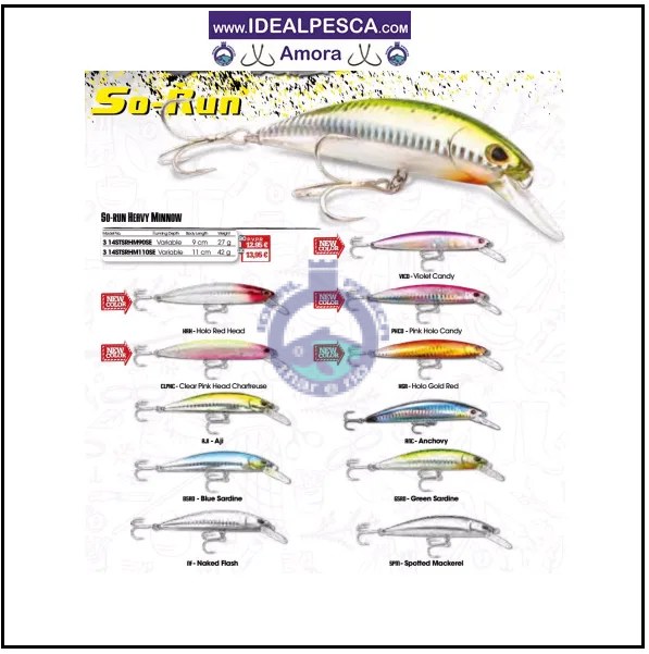 STORM SO-RUN HEAVY MINNOW 11 CM.