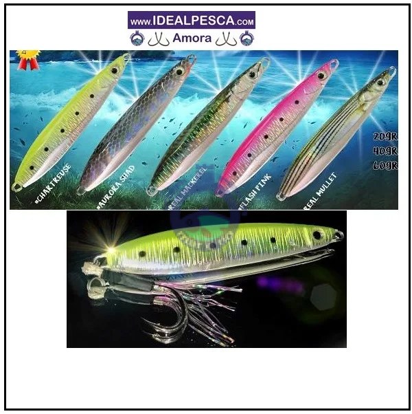 AMOSTRA ZAGAIA SPANISH LURES IMAN 60 GR.