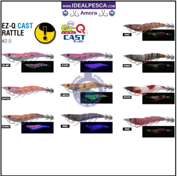 AMOSTRA PALHAÇO DUEL A1690 EZ-Q CAST RATTLE 2.5