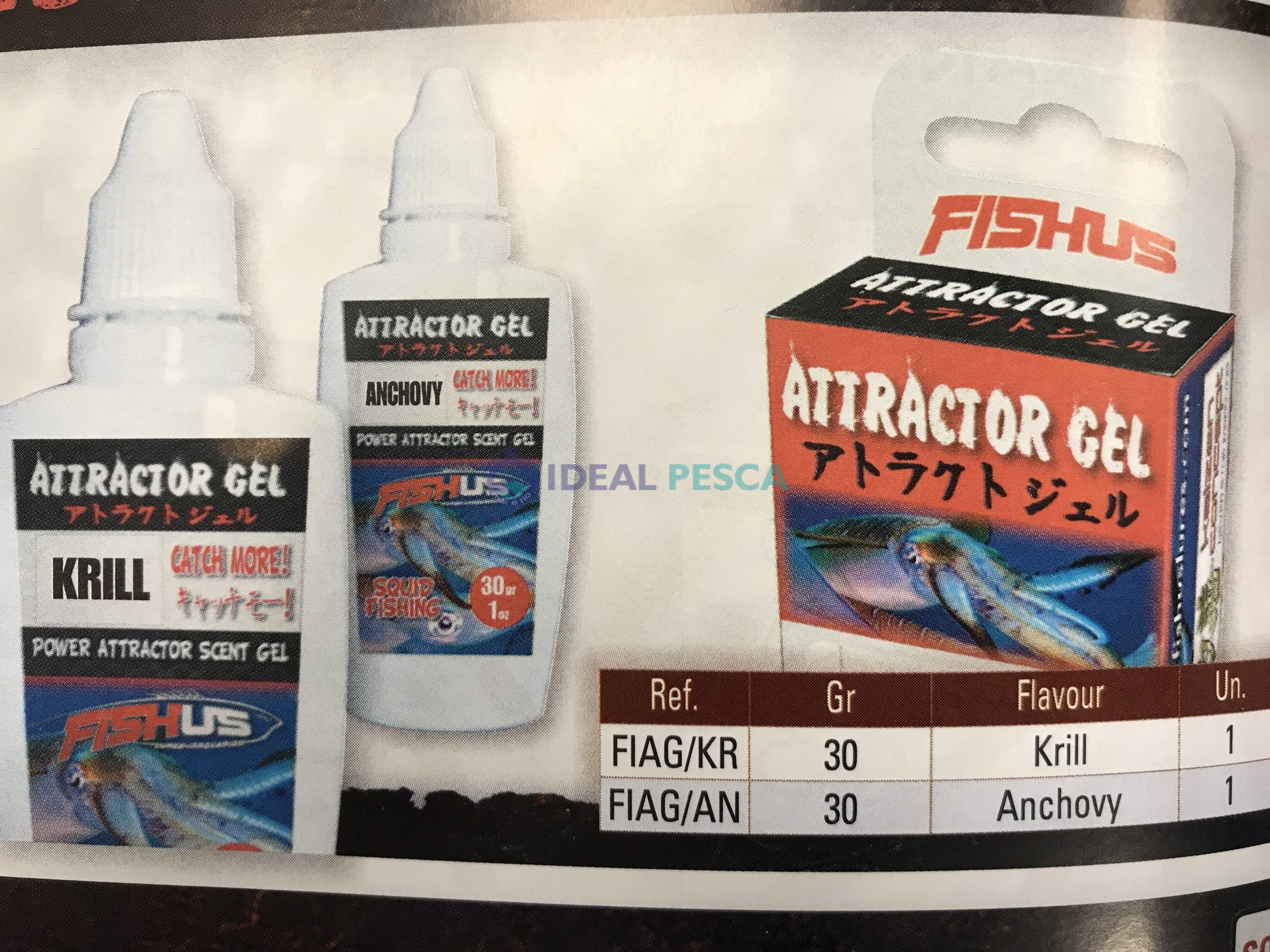 GEL ATRAENTE FISHUS