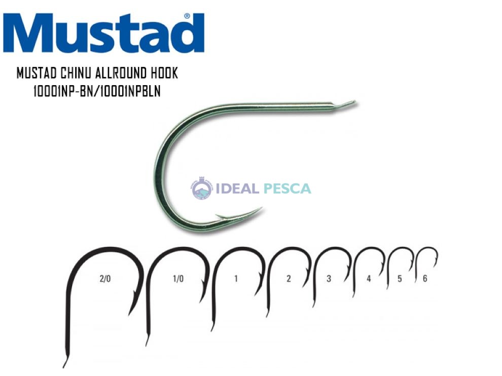 ANZOL MUSTAD  CHINU ALLROUND 10001-NP