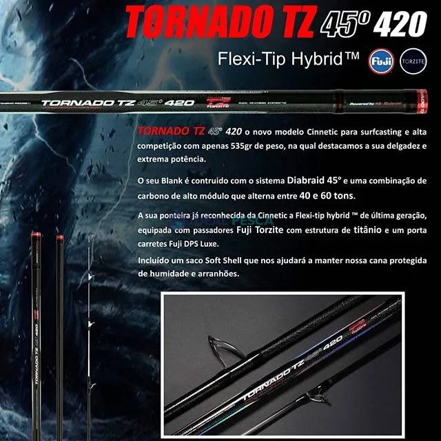 CANA CINNETIC TORNADO TZ 45 Flexi-Tip Hybrid™