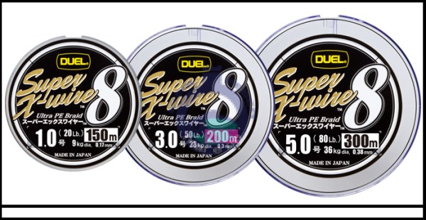 LINHA DUEL SUPER X-WIRE 8 150 MT.