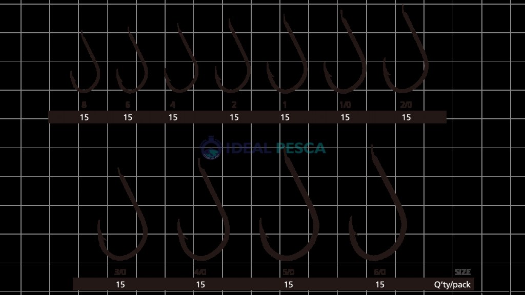 Anzol HAYABUSA FKS 130 Fukase BLACK NICKEL