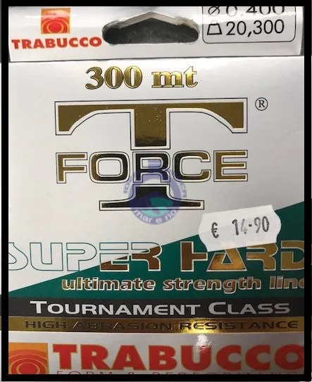 LINHA TRABUCCO T FORCE 300MTRS SUPER HARD