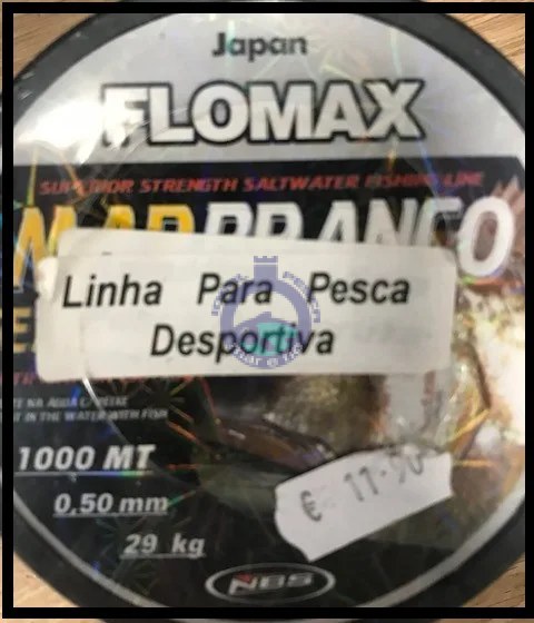 LINHA NBS FLOMAX 1000MTR MAR BRANCO 0.60mm