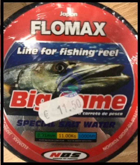 LINHA NBS FLOMAX 1000MTR BIG GAME
