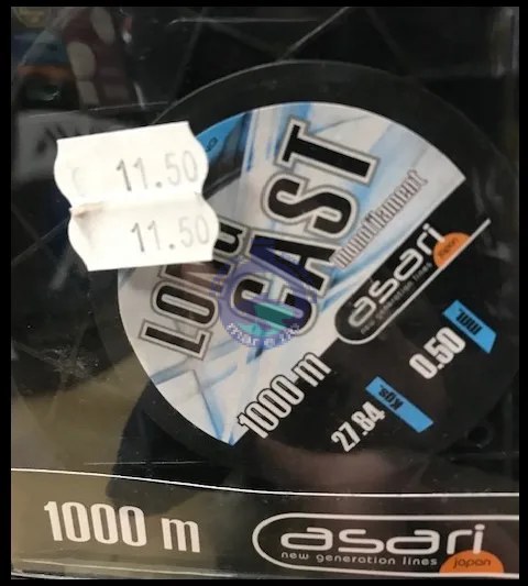 Linha ASARI LONG CAST 1000 Mts.