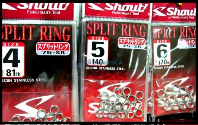 ARGOLA SHOUT SPLIT RING sasame