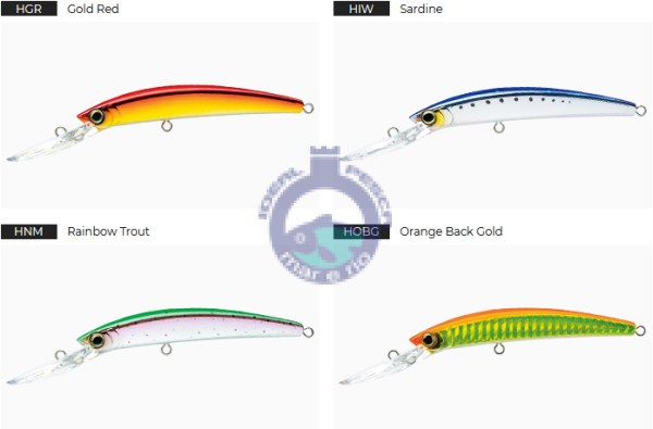 YO-ZURI 9CM Crystal Minnow Deep Diver